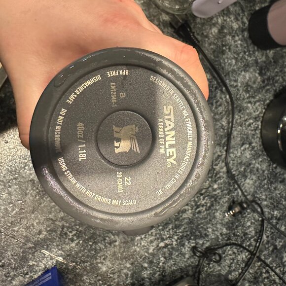 grey and mint blue stanley cup large - Picture 8 of 9